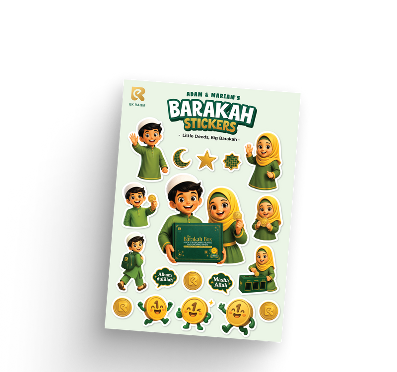 Raqmi Sticker Sheet